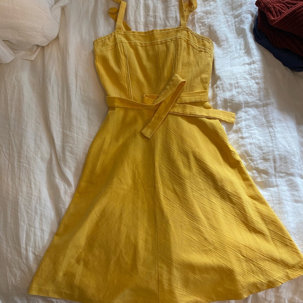 Vintage Yellow Sundress